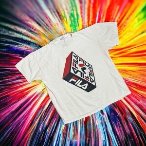 Vintage 90’s FILA Men’s T Shirt White Sz XL